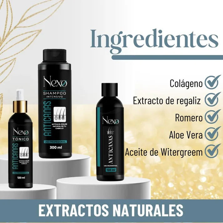 Combo Nexo Shampoo + Tónico + Activador