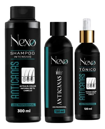Combo Nexo Shampoo + Tónico + Activador