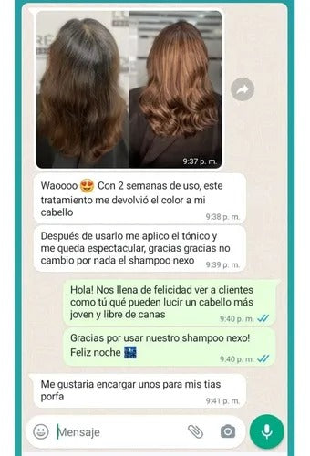 Combo Nexo Shampoo + Tónico + Activador