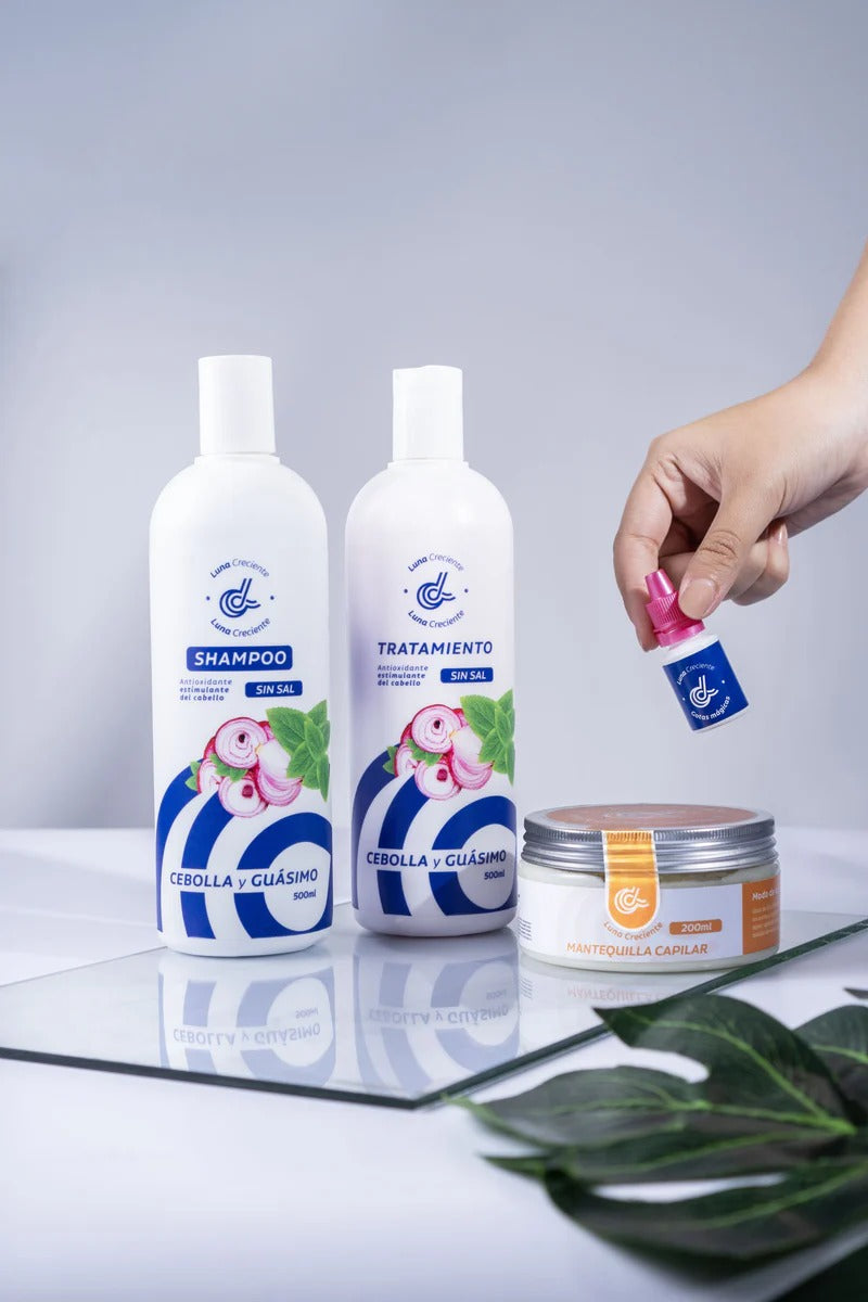 Kit Anticaída + hidratacíon + Mantequilla Capilar