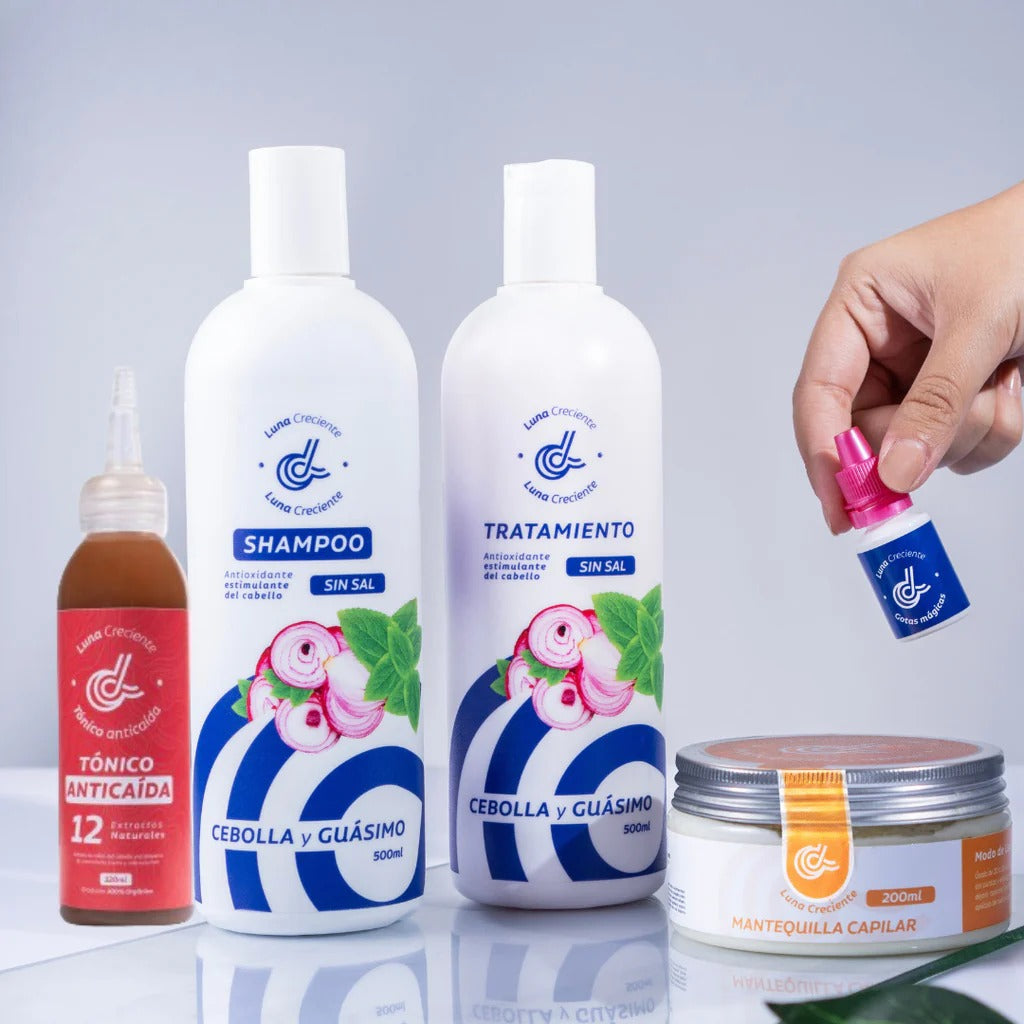 Kit Anticaída + hidratacíon + Mantequilla Capilar