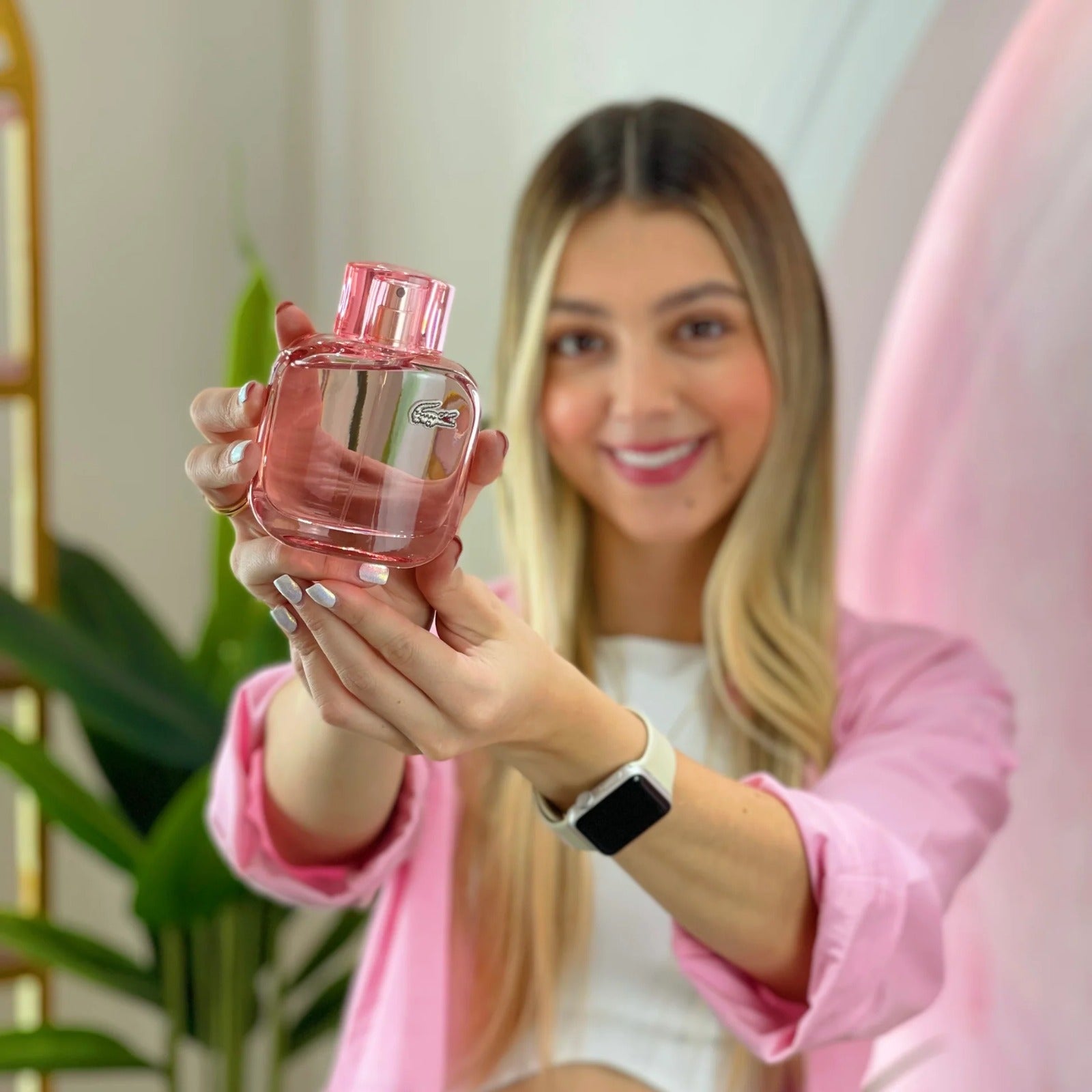 Perfume Lacoste L.12.12 Rosado Mujer